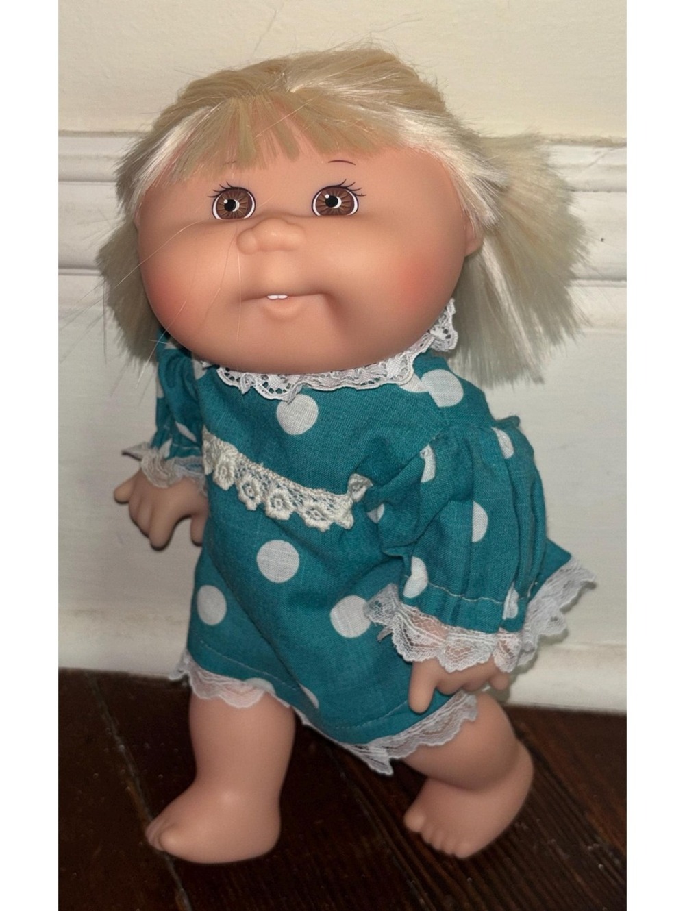 Cabbage Patch Kids Girl Doll Plastic Hard Body Mattel